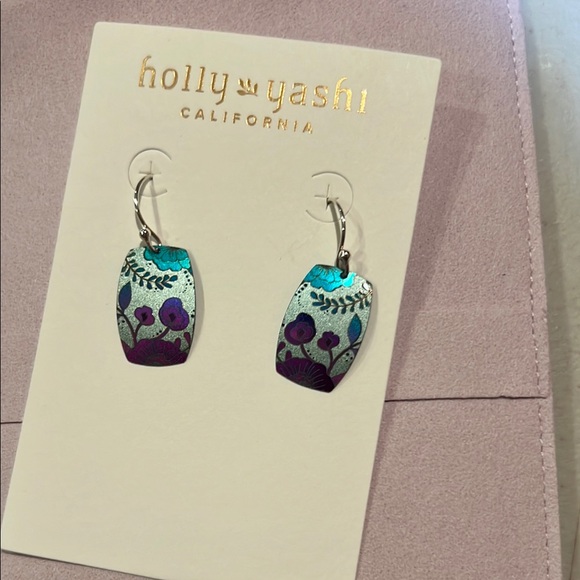 Holly Yashi Floral Earrings - Picture 2 of 2